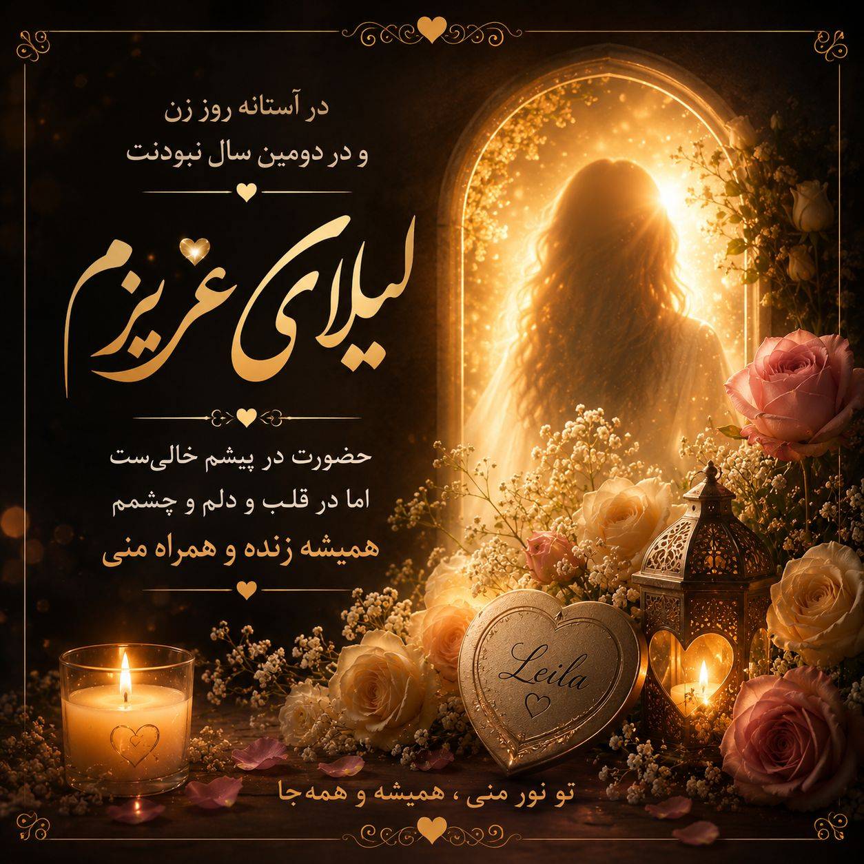 تصویر یادبود لیلا